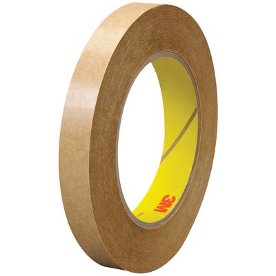 T963463.jpg The 1/2 x 60 yds. 3M™ 463 Adhesive Transfer Tape features a smooth texture, visibly yellow inner core, and highlights its thickness and width when partially unrolled. Its offered in hand rolls with a total of 72 rolls per case.