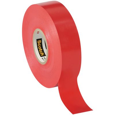 T96403510PKR.jpg A 10-pack of 3/4 x 66 Red Scotch® Vinyl Color Coding Electrical Tape 35 comes ready to tackle any task.