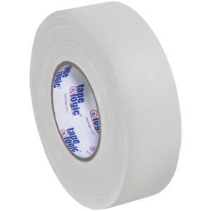 The 1 x 60 yds. White Tape Logic® 11 Mil Gaffers Tape provides strong adhesion and flexibility for professional or DIY use. Branded on the inner core, it’s available in cases of 48 rolls, making it ideal for any project requiring durability.
