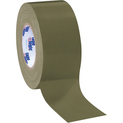 Olive Green Tape Logic® 10 Mil Duct Tape (16 Rolls/Case)
