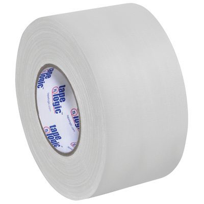 T98918W3PK.jpg The Tape Logic® 4 x 60 yds. White (3 Pack) features thick, durable 11 mil gaffers tape on a plain white backdrop with tape logic on the inner core, ideal for heavy-duty use.