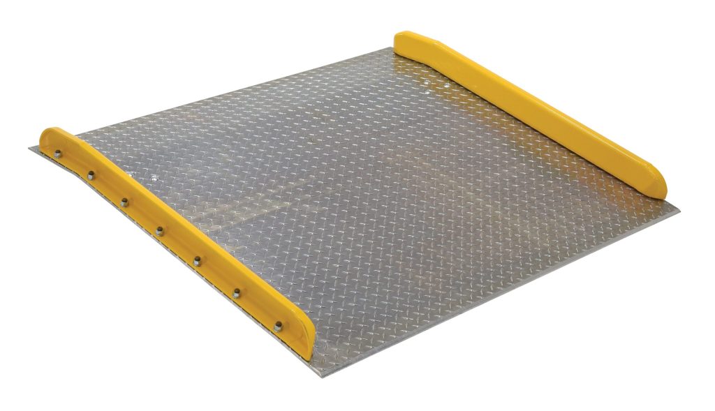 Aluminum Dock Board Steel Curb 10K 54X48
