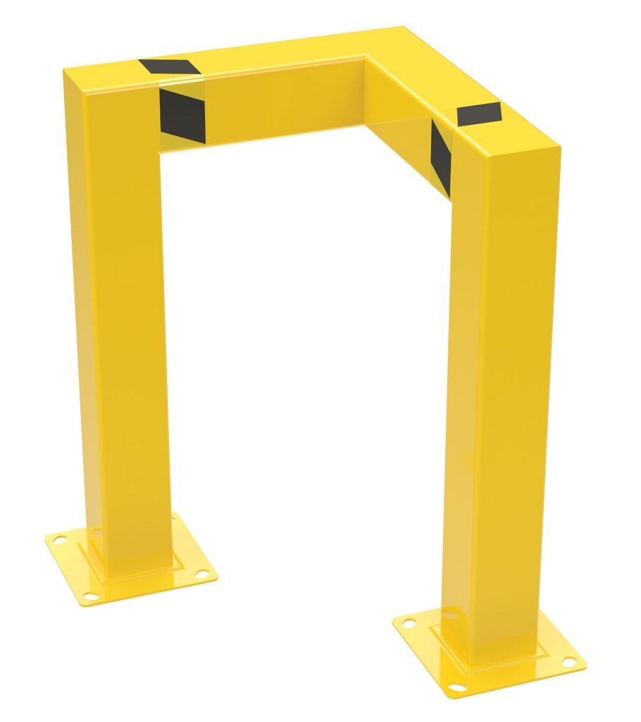 Square Triple Elbow 5" Guard 24"Lx36"H