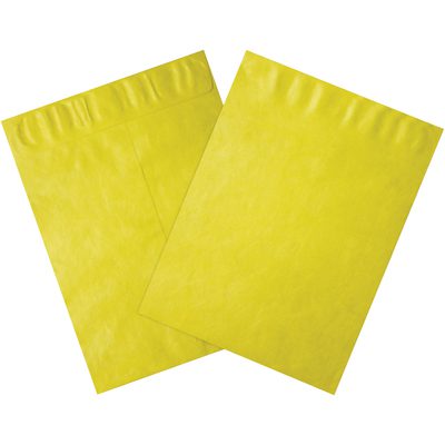 10 x 13" Yellow Tyvek® Envelopes (100/Case)