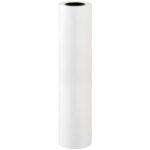 A cylindrical, label-free roll of 24 x 150 White Tyvek® stands upright. With a hollow core and smooth surface, it is presented against a plain background, highlighting the sleek design of this versatile material available in each case as 1 Roll/Case.