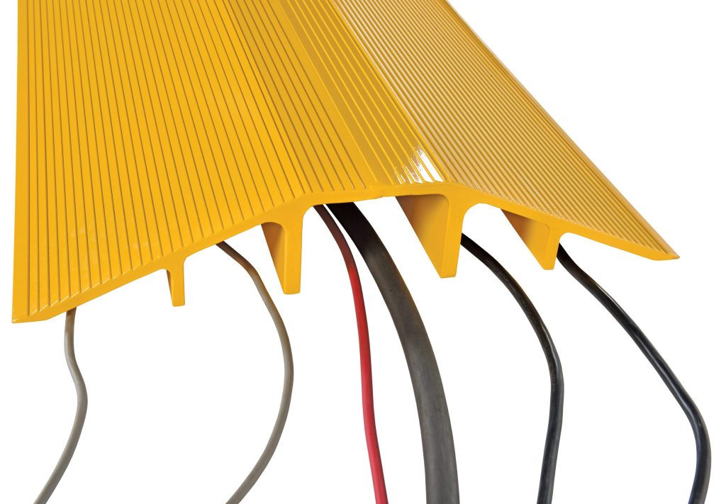 Extruded Alum Hose/Cable Crossover 60Yel view 5