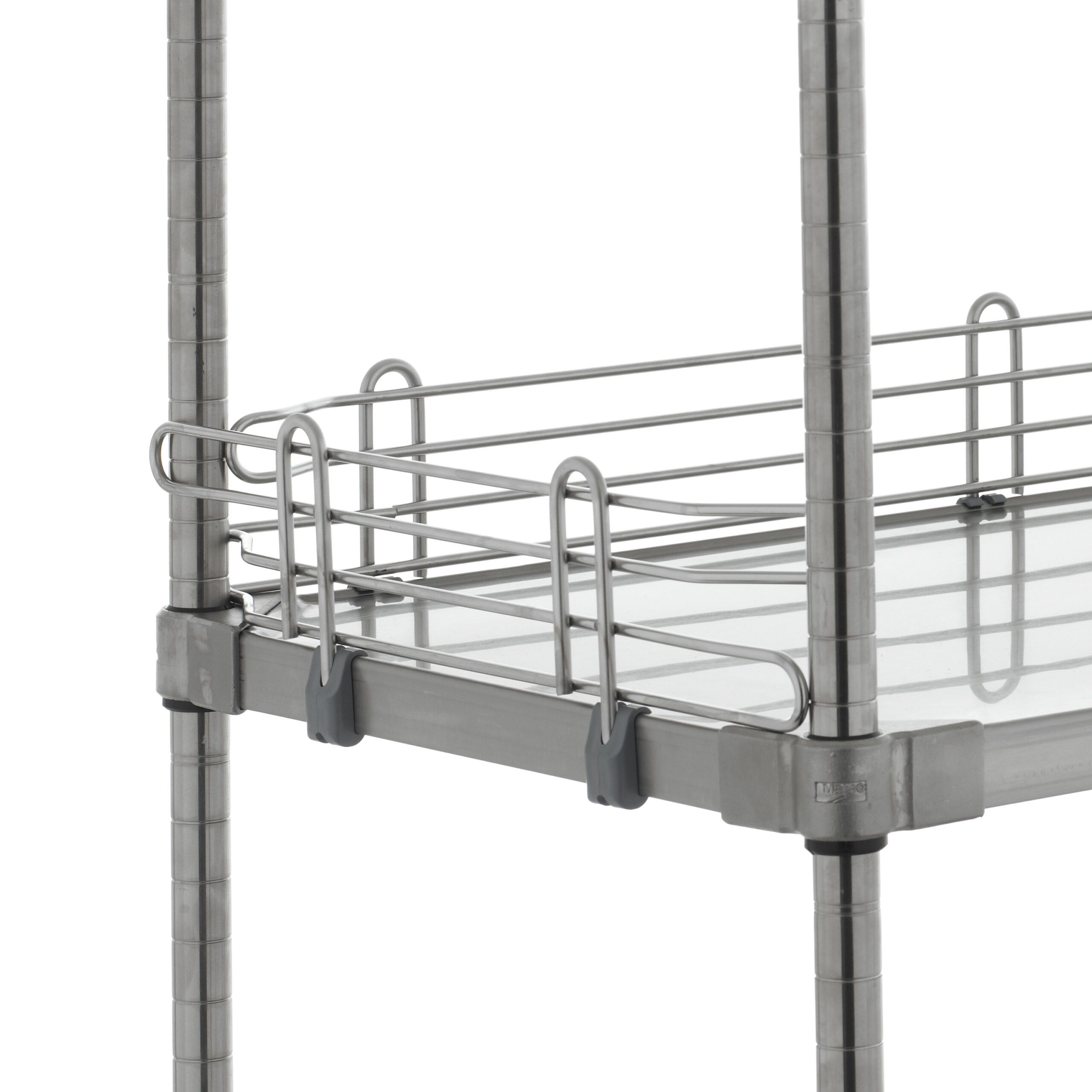 Super Erecta 4" High Ledge for Solid Shelving