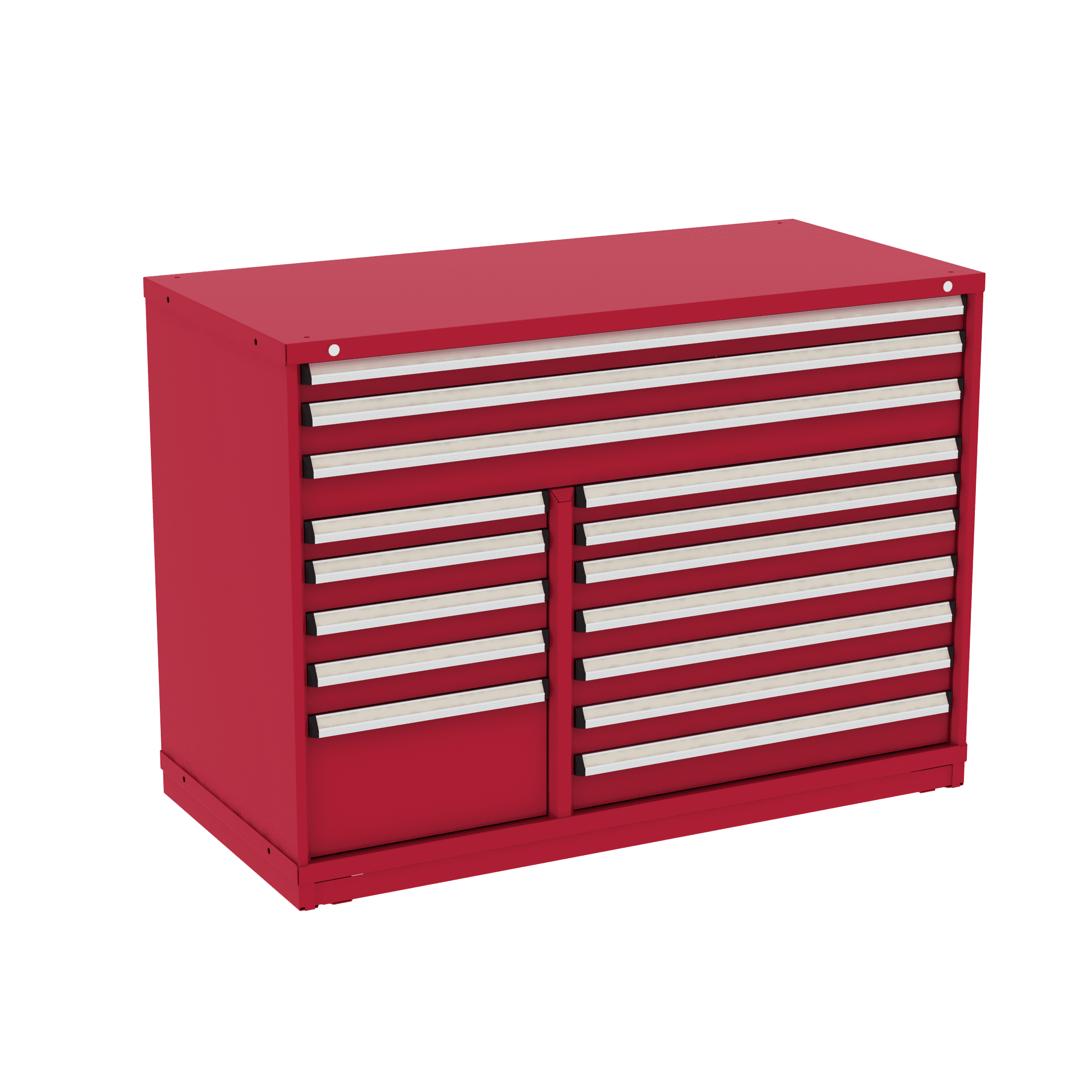 Borroughs Combination Cabinet, 15 Drawers, A1-C602949FT-MD15BM