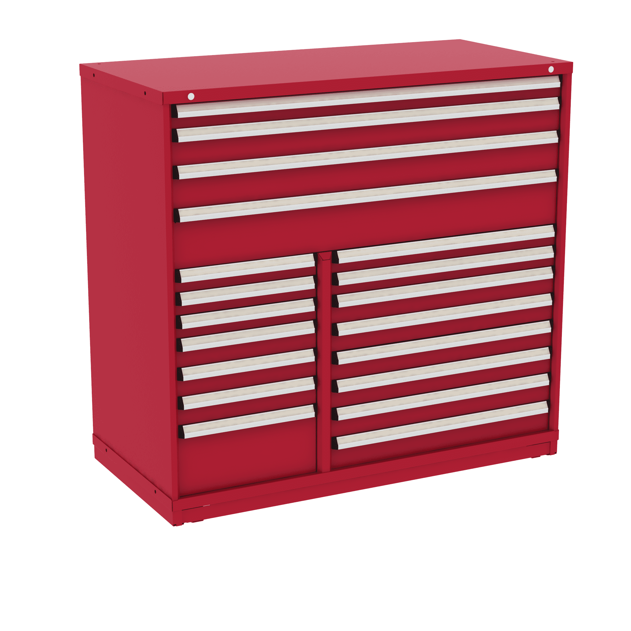 Borroughs Combination Cabinet, 19 Drawers, A1-C602968FT-MD19BM