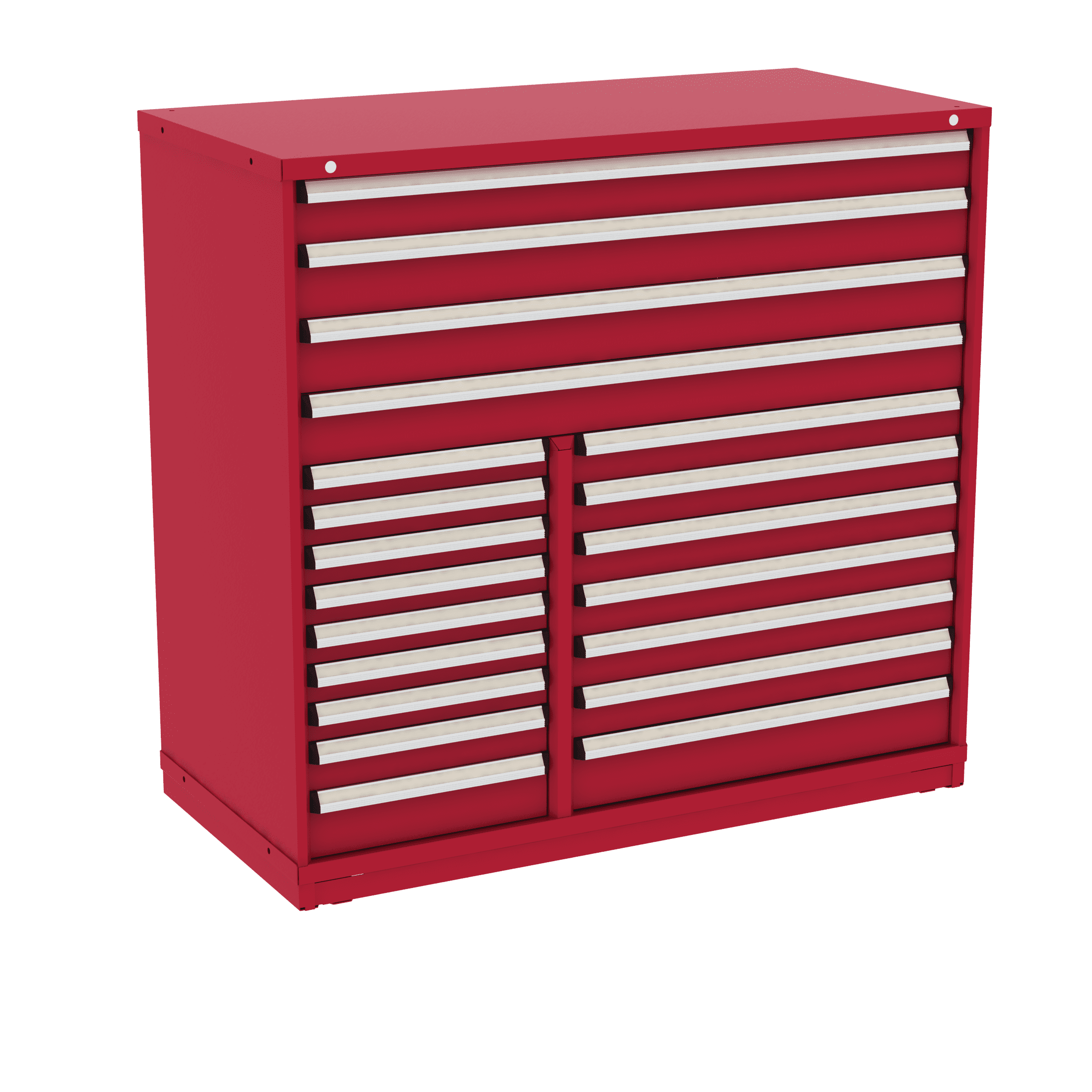 Borroughs Combination Cabinet, 20 Drawers, A1-C602968FT-MD20AM