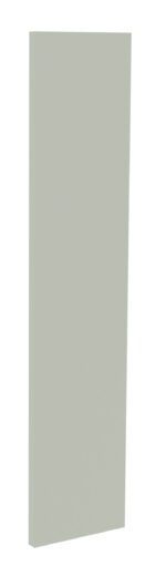 A tall, rectangular panel with a light gray color against a white background. The panel appears smooth and uniform in texture, standing upright.