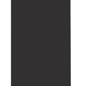 A solid black vertical rectangle on a plain white background.