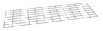 A 3D model of a rectangular wireframe grid with a series of evenly spaced horizontal and vertical bars forming square openings. The grid is placed on a plain white background, viewed from an angle.