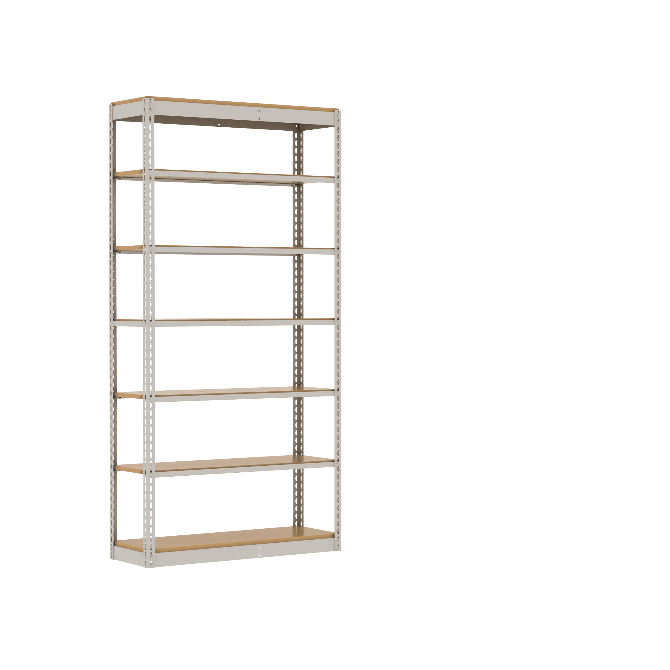Rivet-Span Single Rivet 7 Shelf Adder Unit