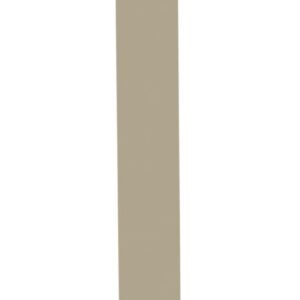 A long, vertical, narrow beige rectangle on a white background.