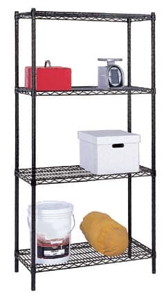 Black Wire Shelving