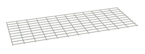 c9p2uk5ka1rxm1cxwuez.jpg Image of a metal grid or grate with a rectangular shape, composed of evenly spaced horizontal and vertical bars, forming a series of square openings. It is set against a plain white background.