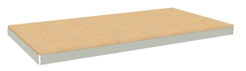 ckkhg2cghaezmkxskhyb.jpg A rectangular beige bed board with a flat mattress-like surface resting on a white metal frame. The board appears sturdy and minimalist, designed for structural support or use in furniture.