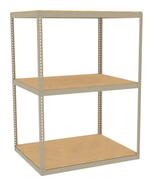 ckn8omm83yq2fydufsgg.jpg A three-tiered metal shelving unit with wooden shelves. The frame is light gray, and the shelves have a natural wood finish. The structure is simple and utilitarian, designed for storage or organization.