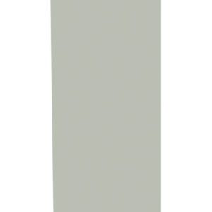 A vertical, rectangular panel with a light gray color against a white background.