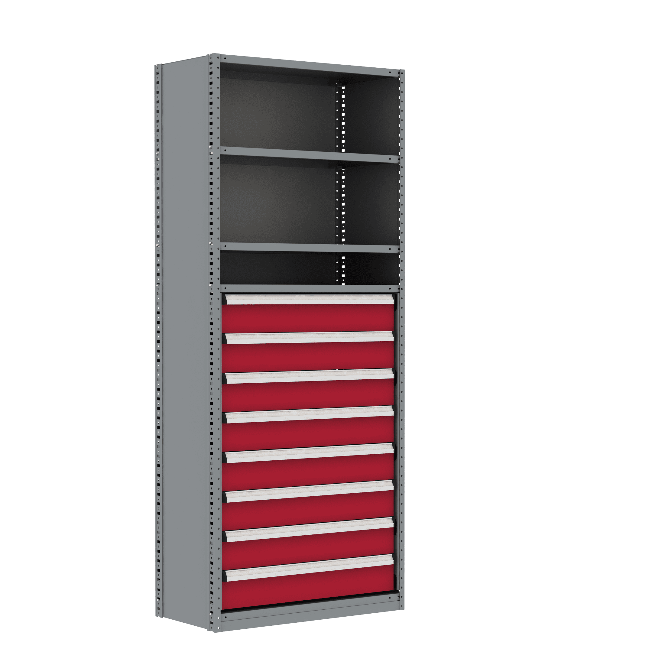 Borroughs DIS Preconfigured Drawer System Unit, 8 Drawers