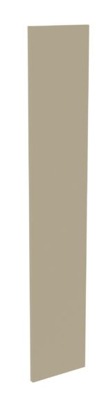Tall, rectangular, vertical beige panel with a smooth, flat surface.