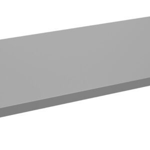 A rectangular, flat metal panel with a smooth surface and small holes at the corners, designed for mounting or attachment purposes. The perspective is angled to show depth and thickness.