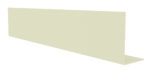 A beige L-shaped bracket displayed on a white background, with the vertical section oriented upwards and the horizontal section extending to the right.
