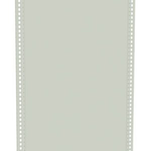 An image of a tall, freestanding light gray panel with perforated edges. The panel is plain and rectangular, designed for modular installation. The background is white, emphasizing the panels minimalist design.