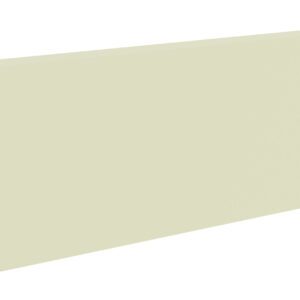 Image of a plain, rectangular, beige panel with a smooth surface. The panel has small holes on the left edge, suggesting it could be part of a modular structure or shelving system. The background is white.