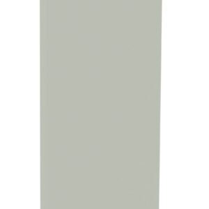 A tall, rectangular panel with a smooth, matte surface in a muted green color, set against a plain white background.