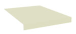 Illustration of a light green rectangular table viewed at an angle, showing its length and depth. The table has clean, sharp edges and a smooth surface. The background is plain white.