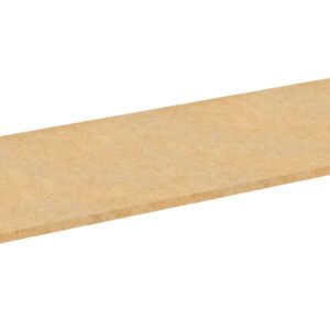 A long, rectangular wooden board with a smooth surface, shown against a white background. The board appears flat and is light brown in color.