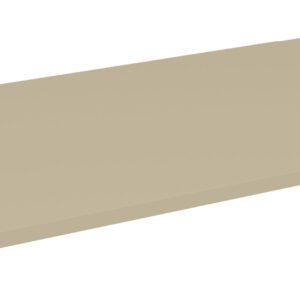 A beige, rectangular metal panel with smooth edges. It has small holes in the corners, possibly for mounting or attachment purposes. The panel is shown against a plain white background.