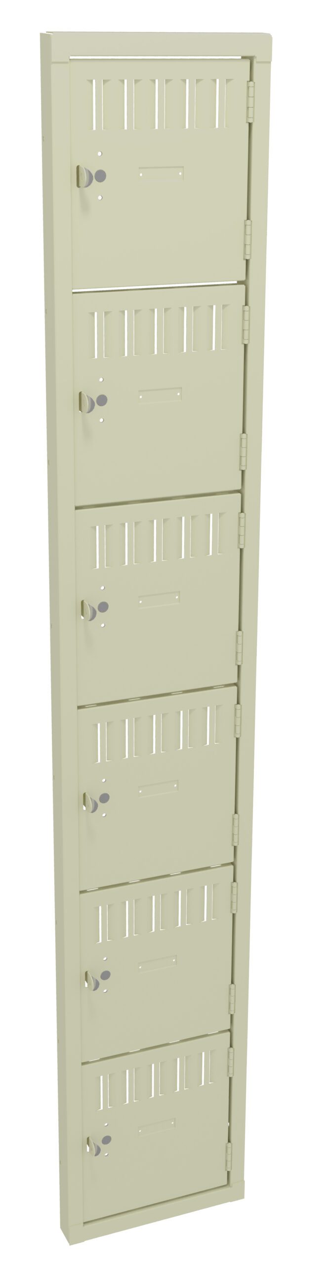 12"W x 72"H Box Door Frame Assembly, Champagne/Putty