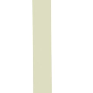 A vertical, light beige rectangle with a slight diagonal tilt on a plain white background.