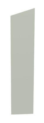 A tall, rectangular concrete slab with a smooth surface and slightly uneven top edge, set against a white background.