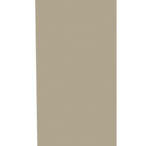 A tall, rectangular panel with a solid beige color. The panel stands vertically against a plain white background, showcasing a smooth and consistent texture across its surface.