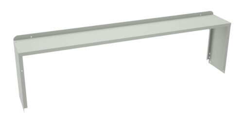 jbpjq2oh7qbwxirydl34.jpg A metal bracket with a rectangular shape, featuring two side flanges and a flat top surface. The bracket has small holes on both sides for mounting or attachment. It is shown against a plain white background.
