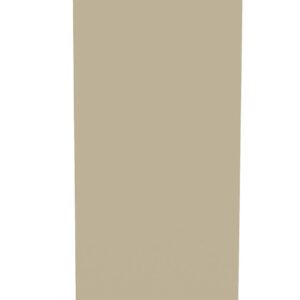 A tall, rectangular panel stands upright on a white background. The panel is light beige, with a smooth surface and slightly angled top edge.