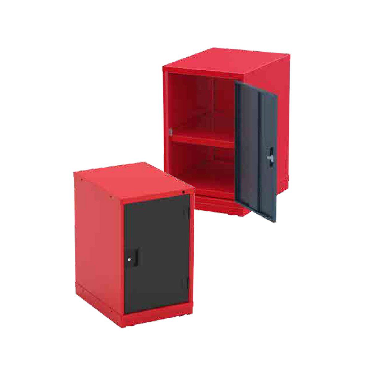 Modular Drawer Cabinet Flush Swing Door