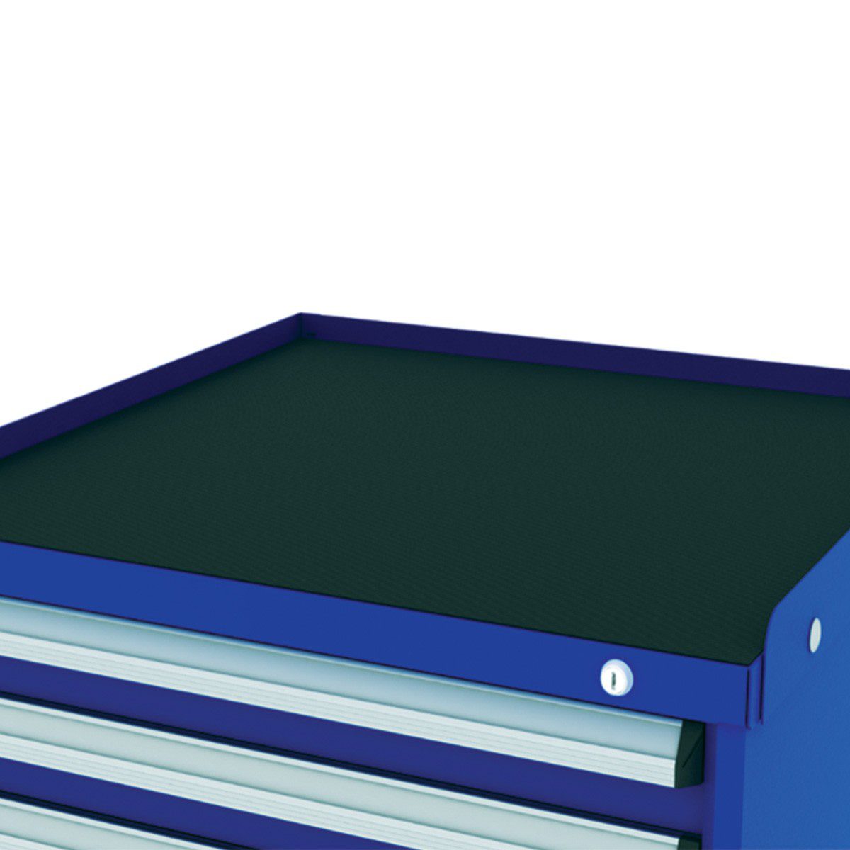 Modular Drawer Cabinet Ribbed Rubber Retainer Top