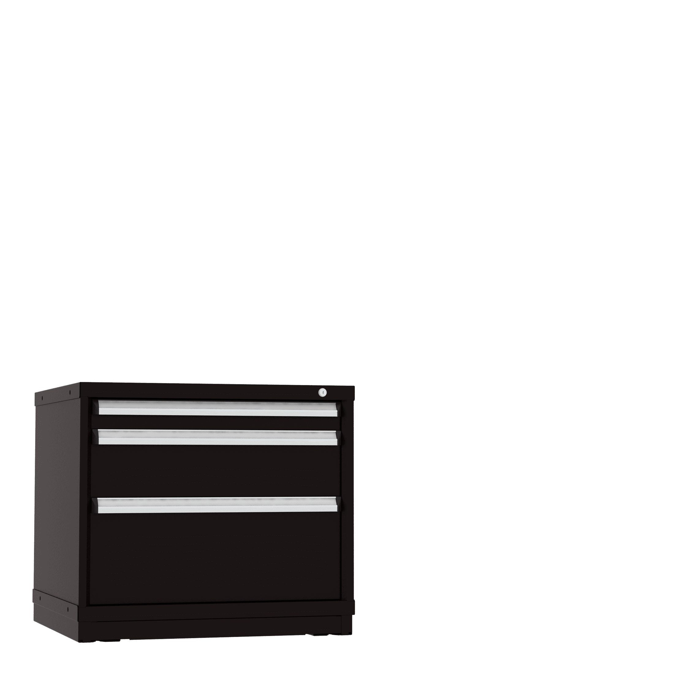 Borroughs Modular Drawer Cabinet Fork Truck Base, 3 Drawers-