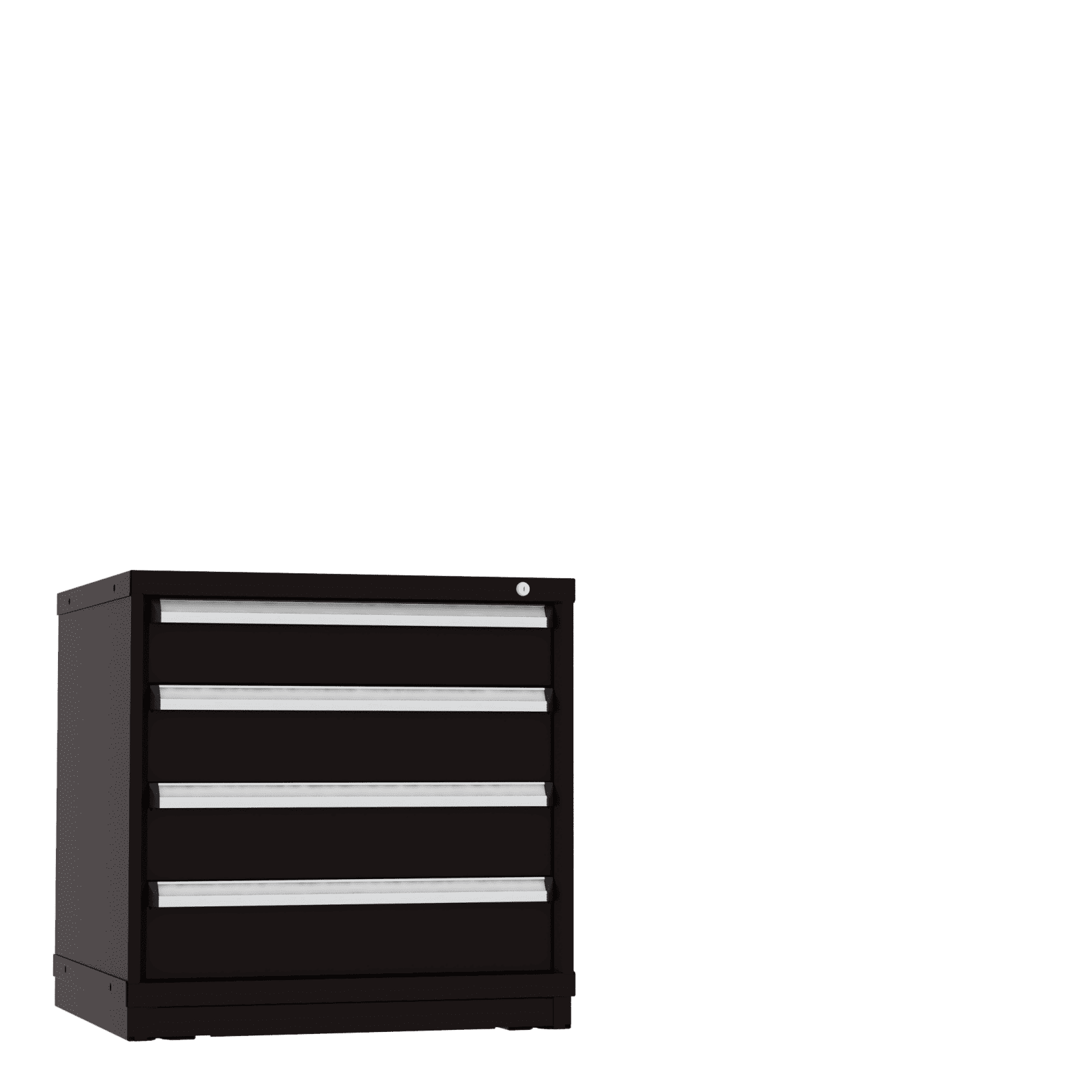 Borroughs Modular Drawer Cabinet Fork Truck Base, 4 Drawers-