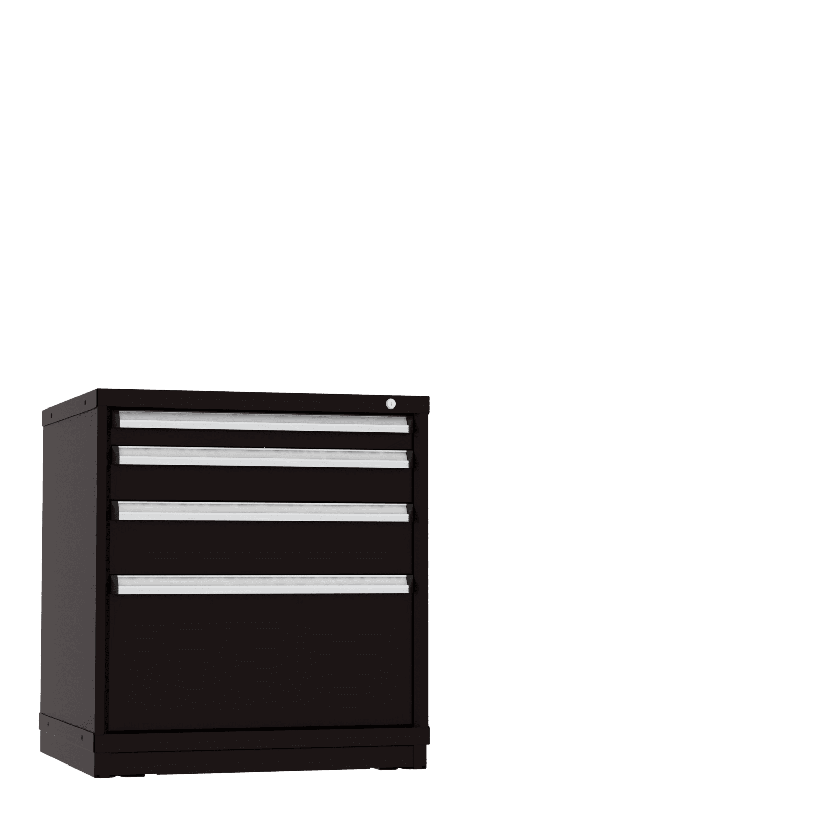 Borroughs Modular Drawer Cabinet Fork Truck Base, 4 Drawers-
