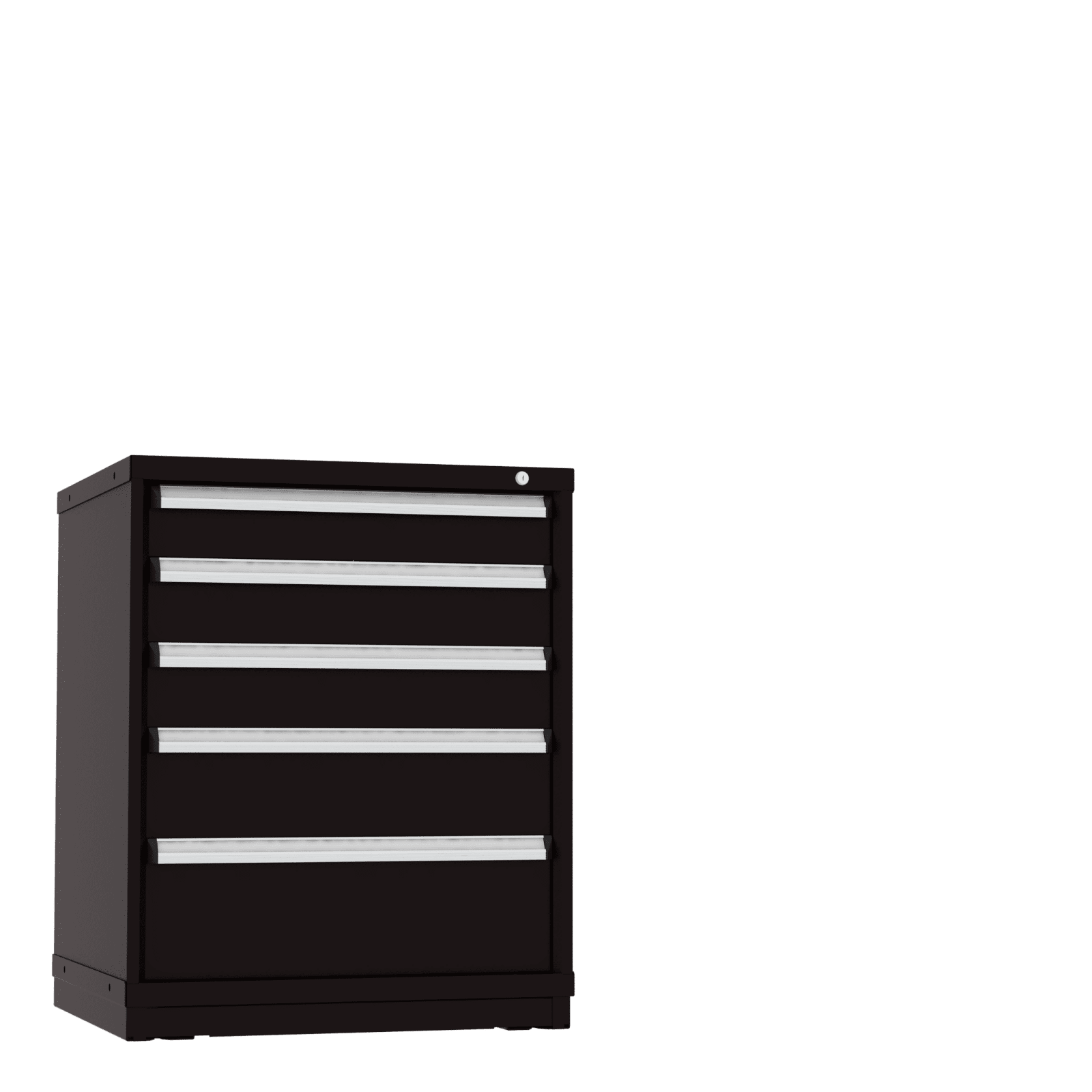 Borroughs Modular Drawer Cabinet Fork Truck Base, 5 Drawers-
