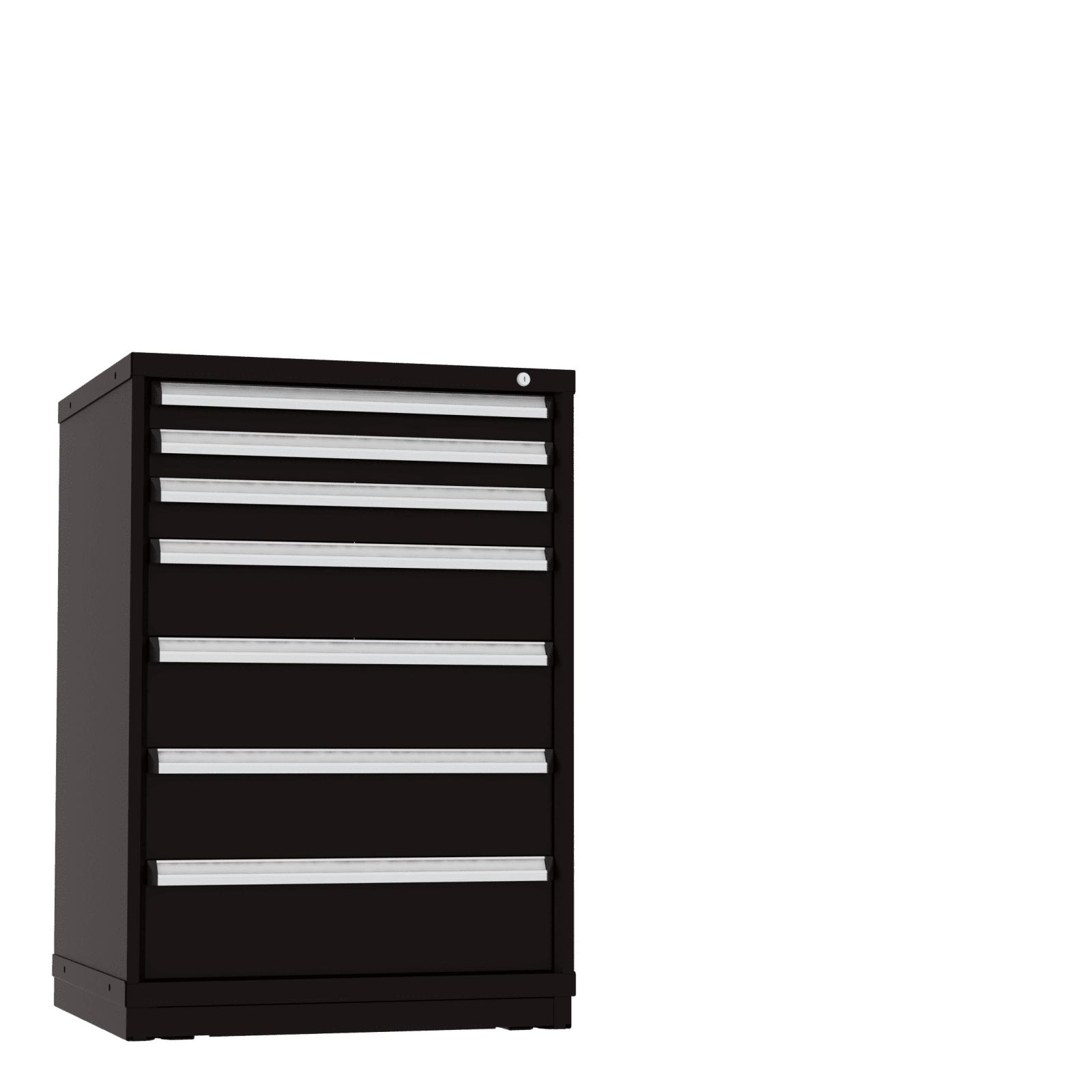 Borroughs Modular Drawer Cabinet Fork Truck Base, 7 Drawers-