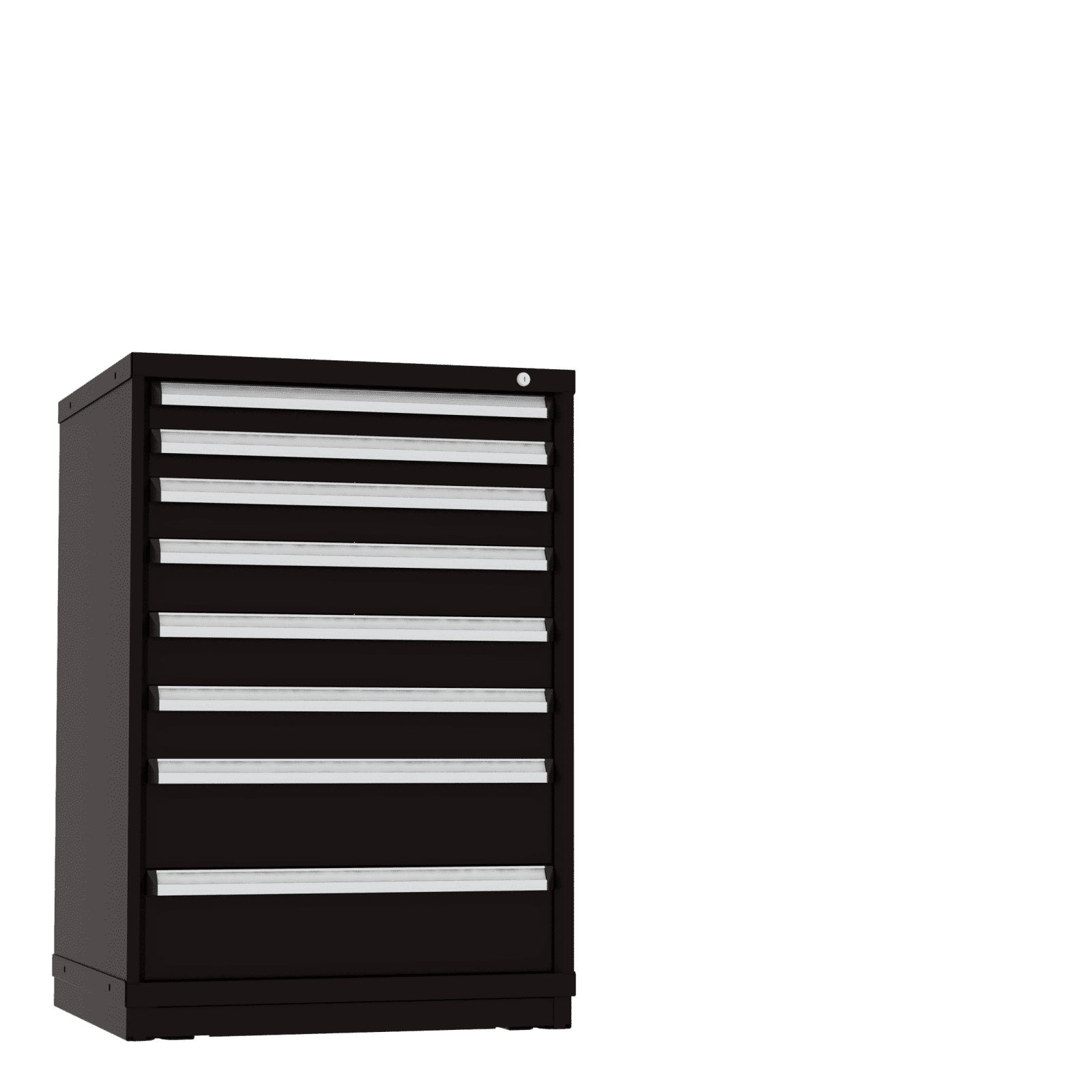Borroughs Modular Drawer Cabinet Fork Truck Base, 8 Drawers-