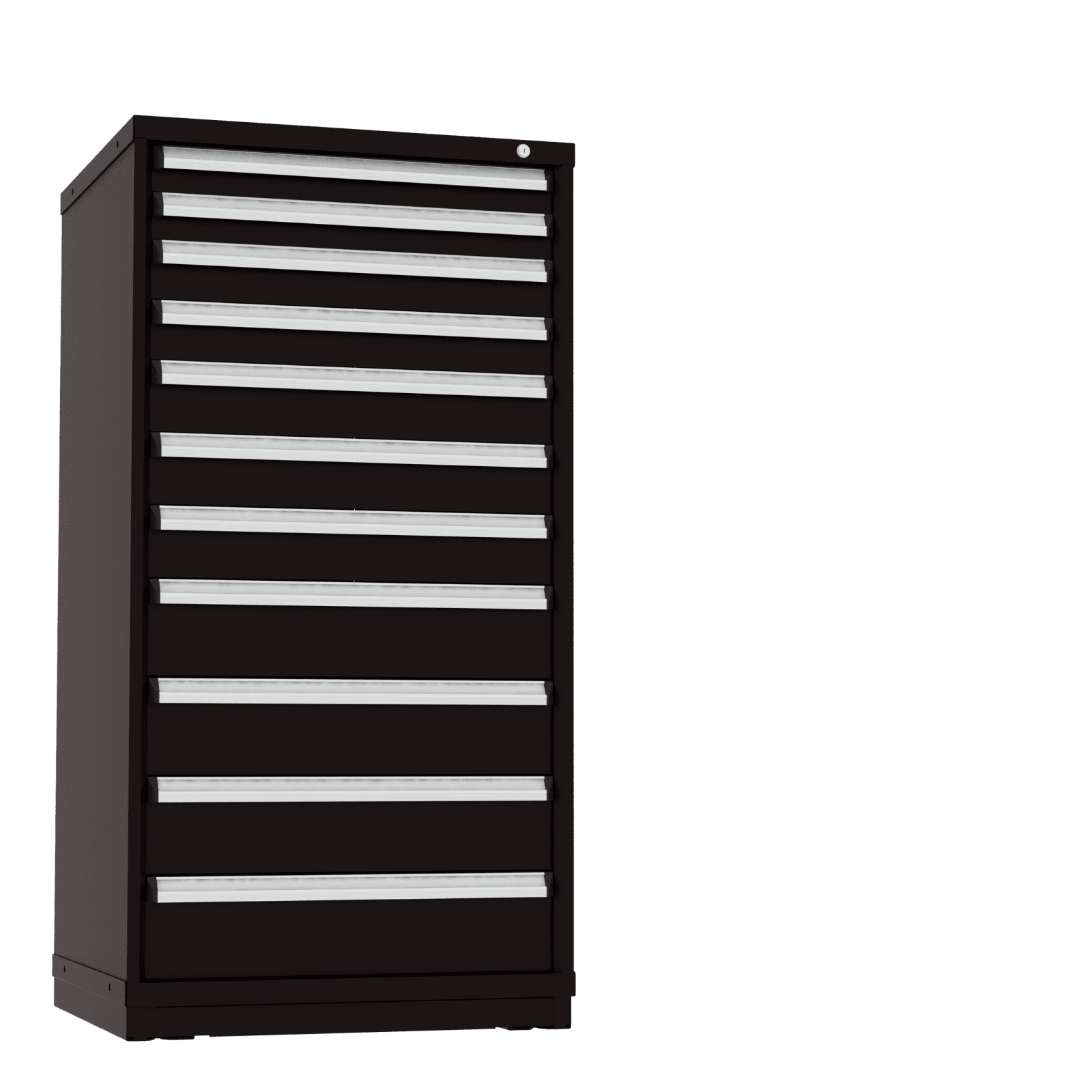 Borroughs Modular Drawer Cabinet Fork Truck Base, 11 Drawers-