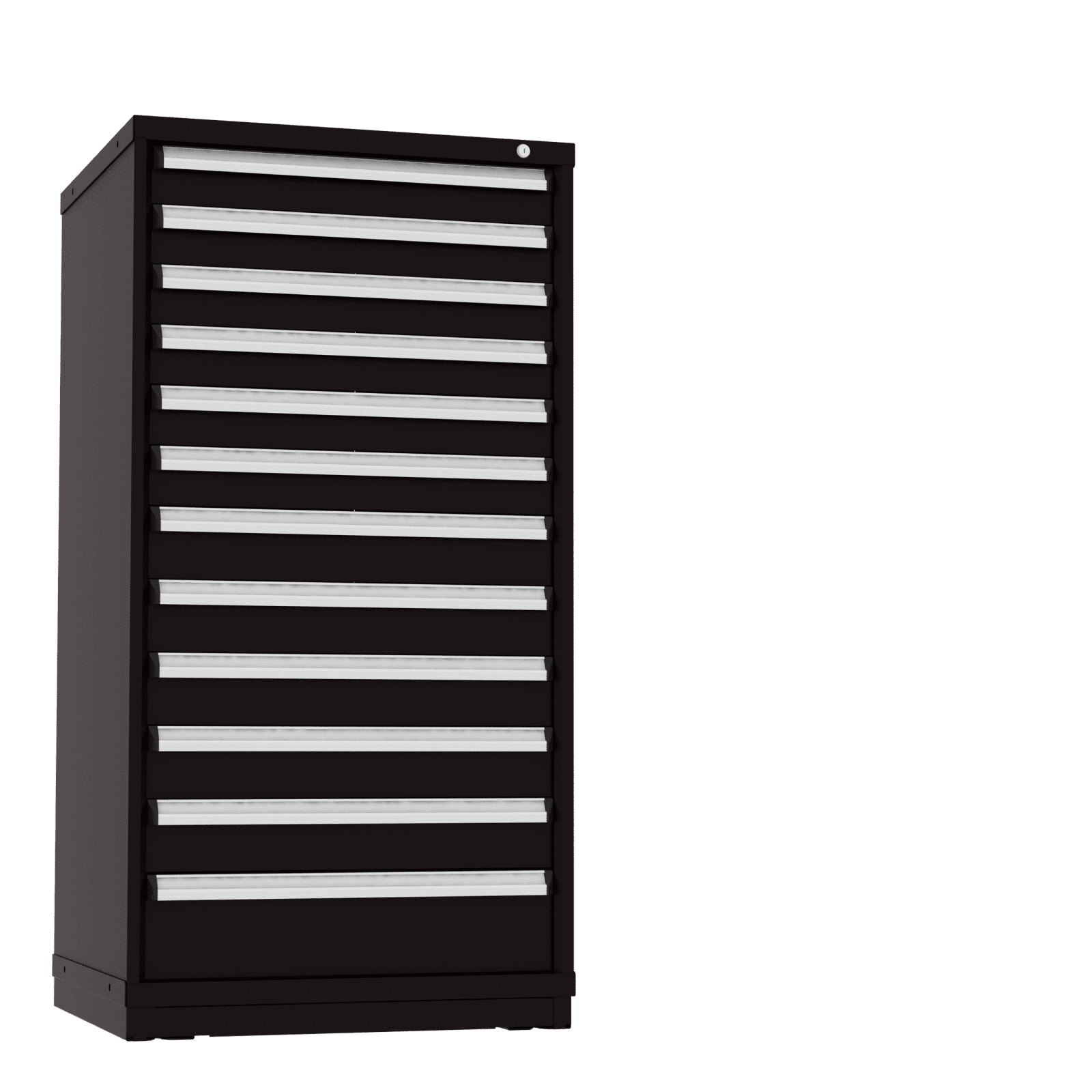 Borroughs Modular Drawer Cabinet Fork Truck Base, 12 Drawers-